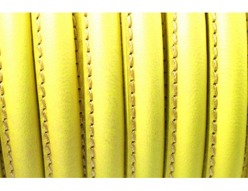 Cuero media caña fluor...