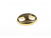 Calabrote oval hueco 55mm ORO
