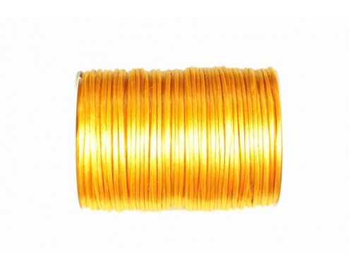 Cordón de seda 2mm amarillo...