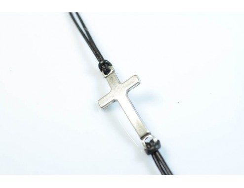 Conector cruz lisa dos aros...