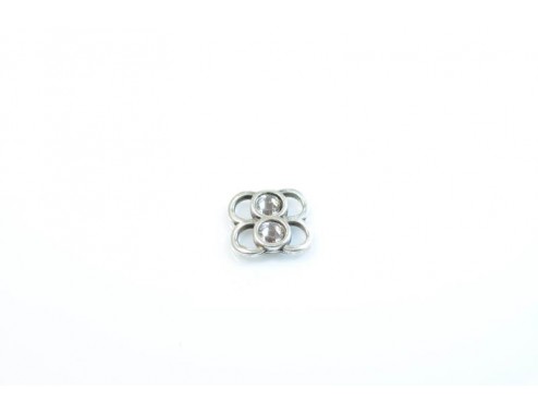 Conector 4 aros turquesa...