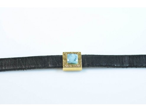 Entrepieza cuadrado rayado...