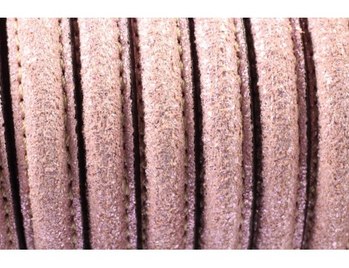 Cuero media caña rosa...