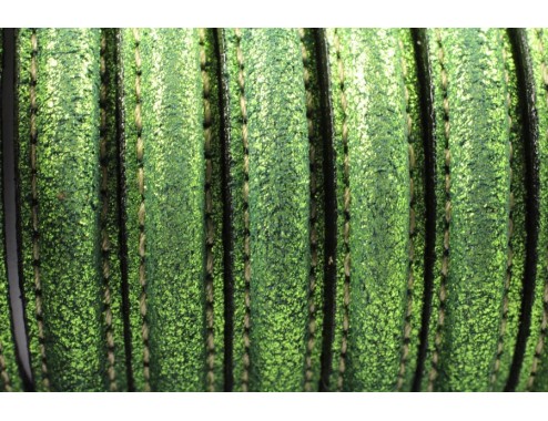 Cuero media caña verde...