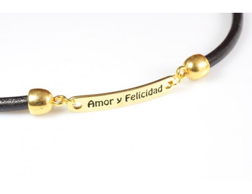 Pulsera frase 