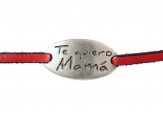 Chapa oval Te quiero Mama...