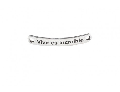 Pulsera frases (vivir es...