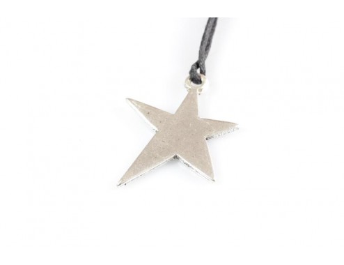Colgante estrella lisa...