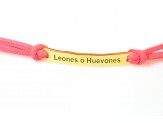 Pulsera frase (Leones o...