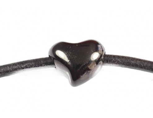 Corazón de resina 24x19mm...