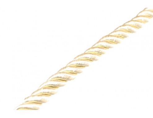 Cordón seda torzada 7mm...