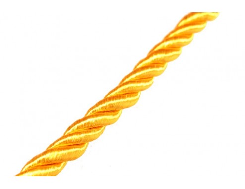 Cordón seda torzada 7mm...