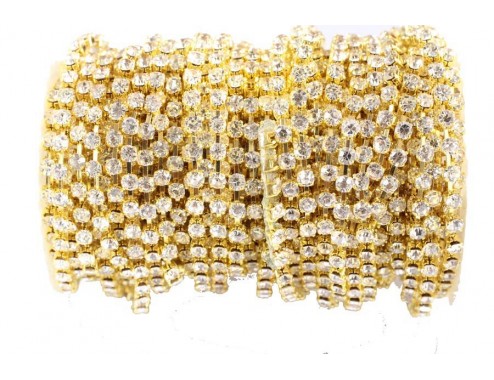 Tira strass 2mm ss6...