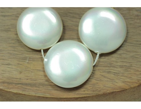 Tira perla de nácar plana...