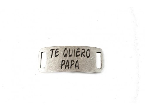 Chapa pulsera frase (TE...