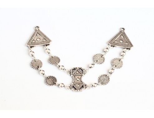 Centro de collar 21 cm largo