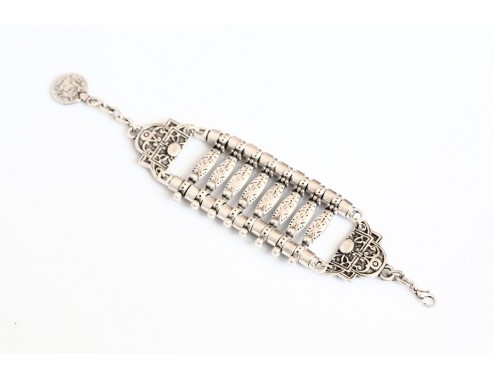 Pulsera entrepiezas lisa 18...