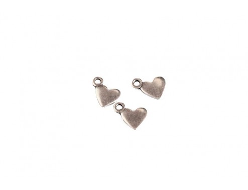 Colgante corazon plano liso...