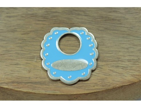 Colgante Babero esmaltado...