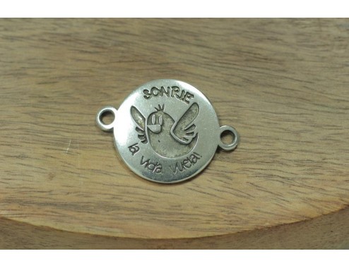 Conector dos aros pájaro...