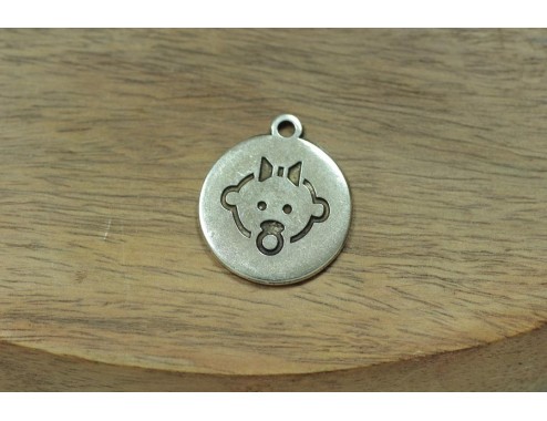 Colgante medalla beba...