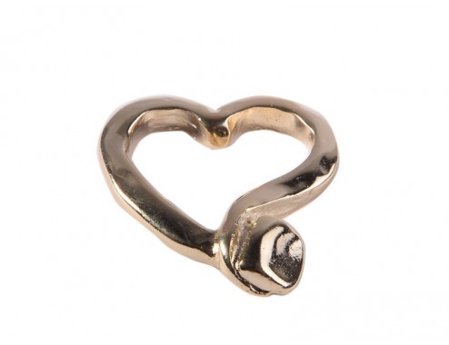 Colgante Corazón 35 x 40mm ORO