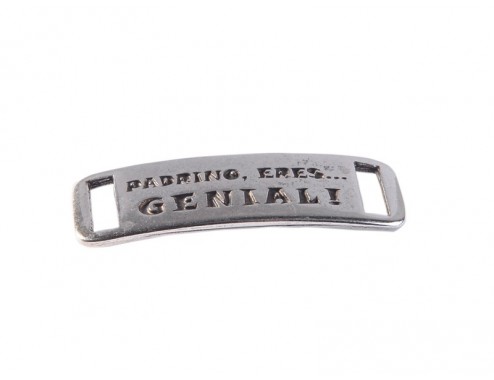 Chapa rectangular "Padrino...