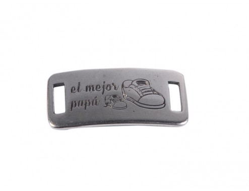 Chapa rectangular Tenis 