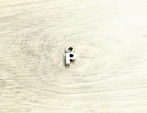 Colgante letra "P" 12mm