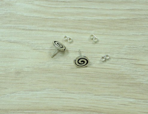 Pendiente espiral 11 mm 