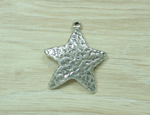 Colgante estrella machacada...