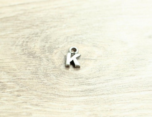 Colgante letra "K" 12mm