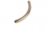 Tubo curvo liso 45mm 2.5mh ORO