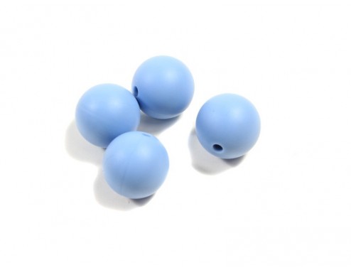 Bola de silicona 15mm Verde...