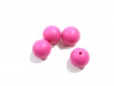 Bola de silicona 15mm Fucsia