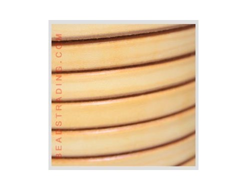 Cuero regaliz 10x7mm hueco...