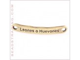 Pulsera frase (Leones o...