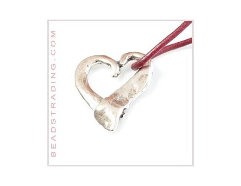 Colgante corazón machacado...