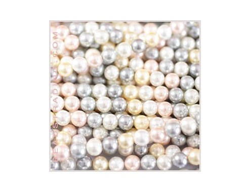 Tira perla de nácar 6mm...