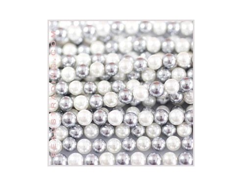 Tira perla de nácar 6mm...