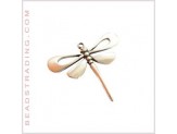 Colgante libelula 55x60mm...
