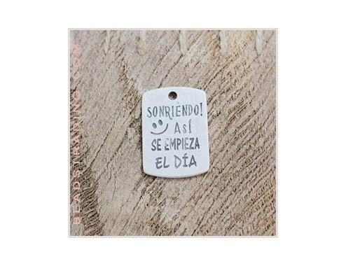 Colgante frase 36x25mm...