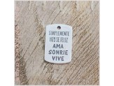 Colgante frase 36x25mm...