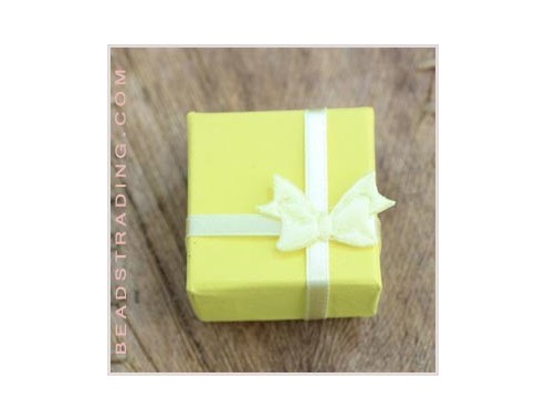 Caja para anillo con lazo...