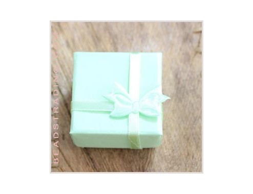 Caja para anillo con lazo...