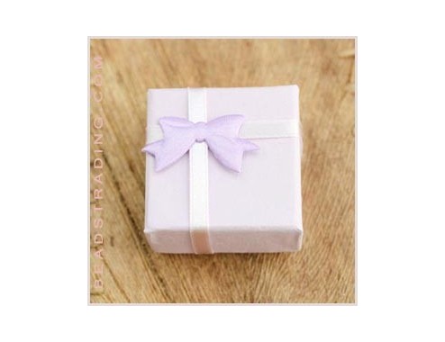 Caja para anillo con lazo...