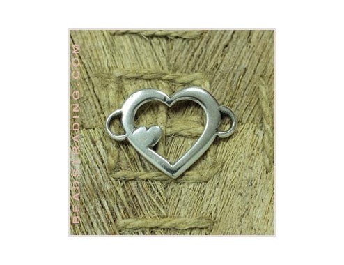 Conector dos aros Corazón...
