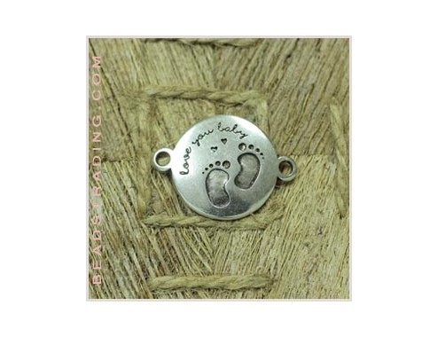 Conector dos aros huellas...