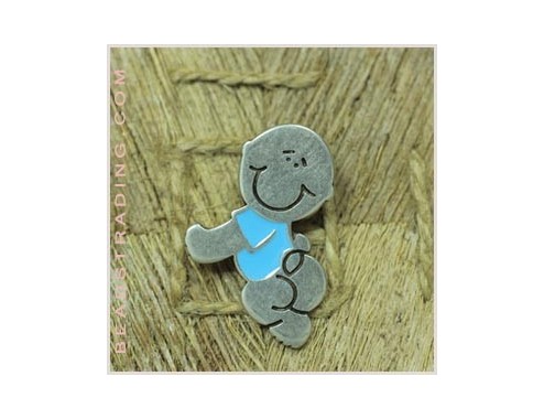 Colgante Bebe celeste...