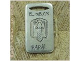 Chapa de llavero *El mejor...